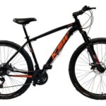 bicicleta-aro-29-alumínio-ksw-21v-suspensão-freio-a-disco-preto-e-laranja