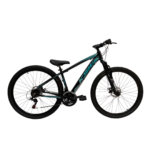 100bicicleta ksw preto-verde-água